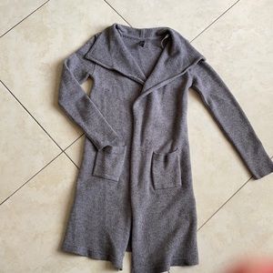 Grey cardigan